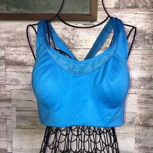 PINK active bra size large blue and pink active wear gym wear PINK sports bra​​